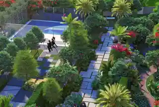 Half Basketball Court