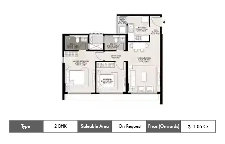 3 BHK-1716 SqFt