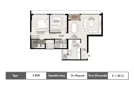 3 BHK-1716 SqFt